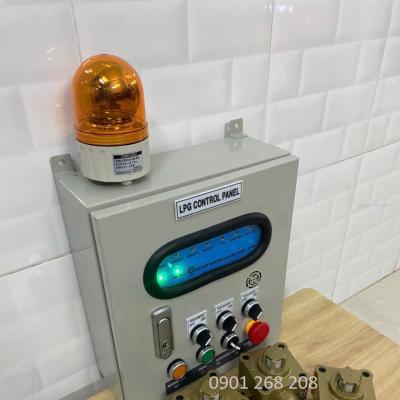 TỦ BÁO RÒ GAS 4 KÊNH ĐẦU DÒ PHÒNG NỔ ĐIỀU KHIỂN 4 VAN ĐIỆN TỪ ĐỘC LẶP